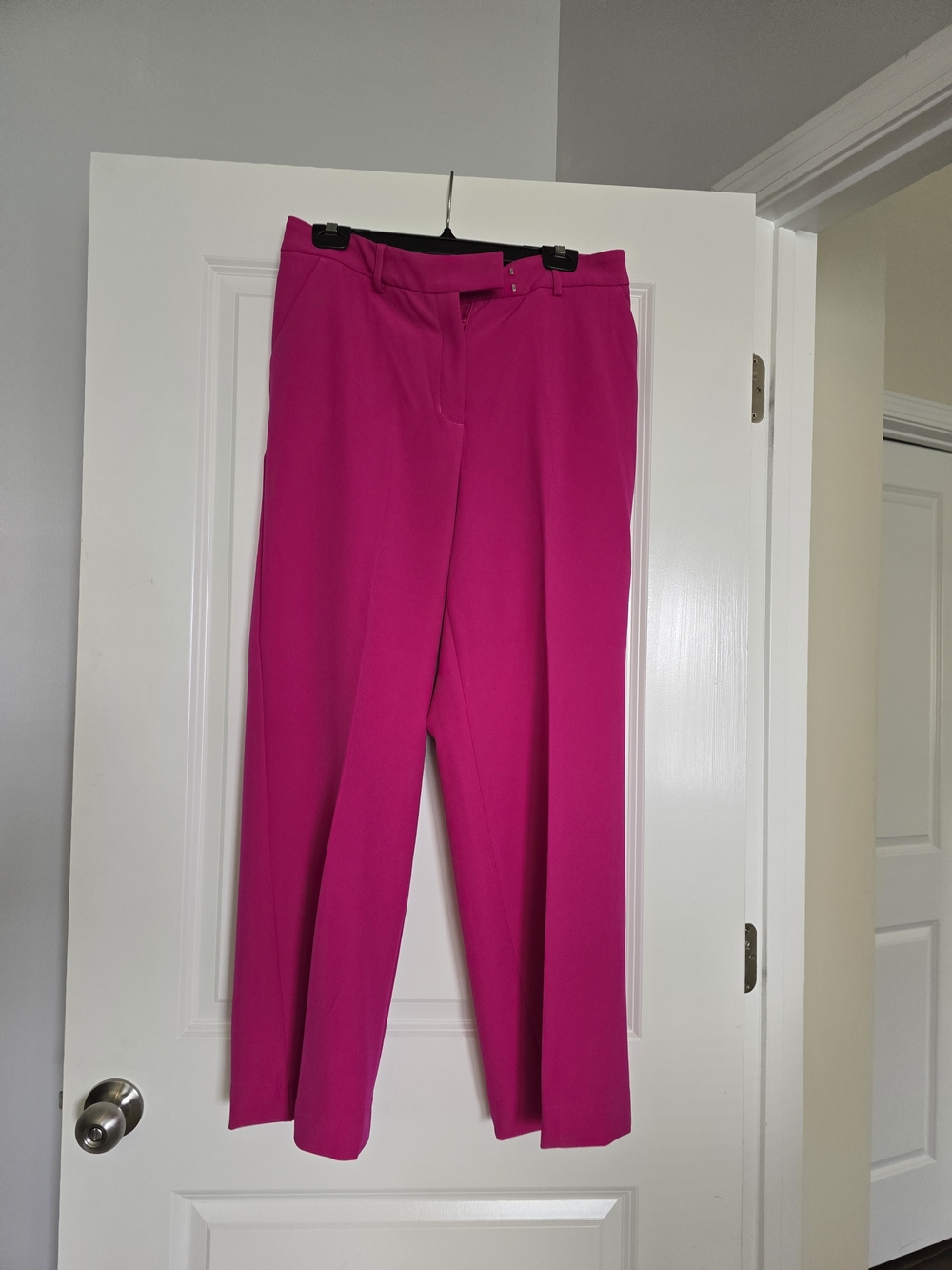 Express Hot Pink Boot Cut Dress Pants